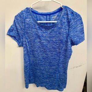 Women's Blue Heathered Top